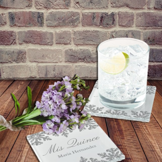 Posavasos De Vidrio Quinceanera (Subido por el creador)