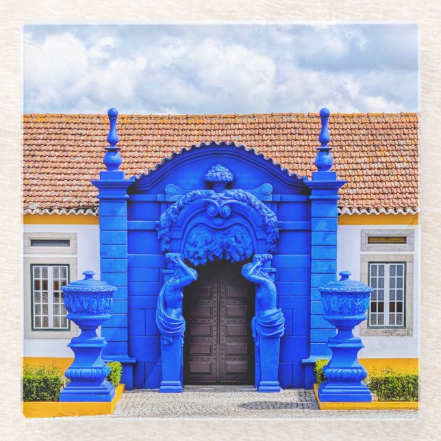 Posavasos De Vidrio Quinta dos Loridos Door (Anverso)