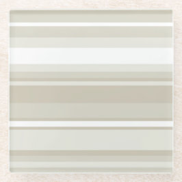 Posavasos De Vidrio Rayas de piedra arenisca