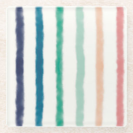 Posavasos De Vidrio Rayas Seabreeze