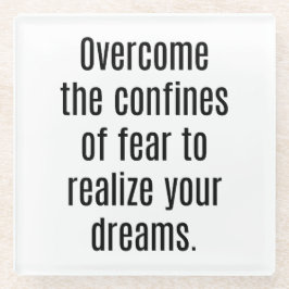 Posavasos De Vidrio Realiza tu montaña de vidrio Dreams