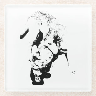 Posavasos De Vidrio Reclamado el premio - Lab Sketch