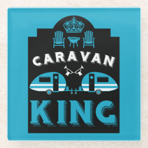 Posavasos De Vidrio Regalos De Caravana King Para Los Campers