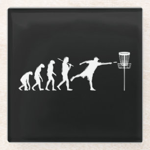 Posavasos De Vidrio Regalos de Golf de Disco de Evolución de Disco de
