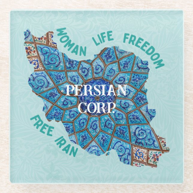 Posavasos De Vidrio Regalos de Navidades masivos para empleados libere (Anverso)