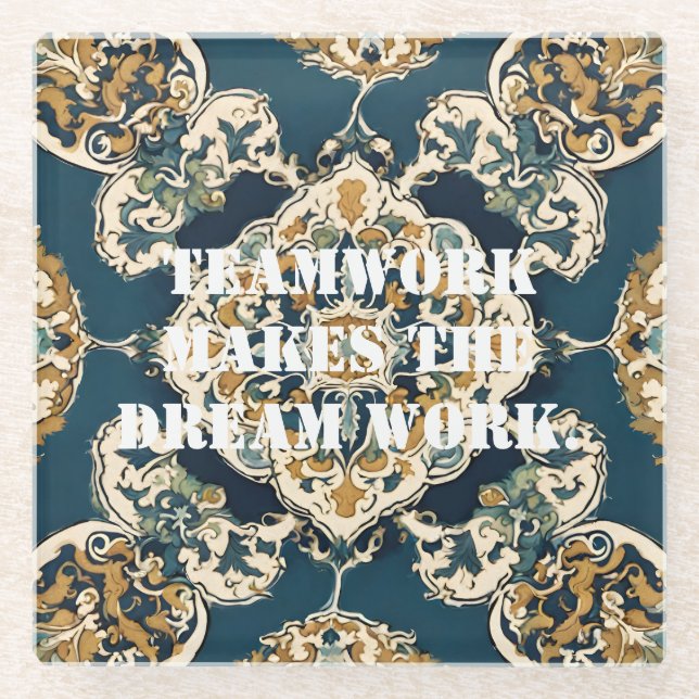 Posavasos De Vidrio Regalos de Navidades masivos para los empleados de (Anverso)