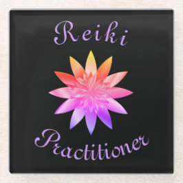 Posavasos De Vidrio Reiki Practiderer