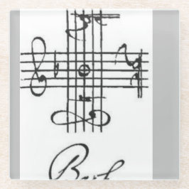 Posavasos De Vidrio Rejilla de montaña (vidrio) de Bach