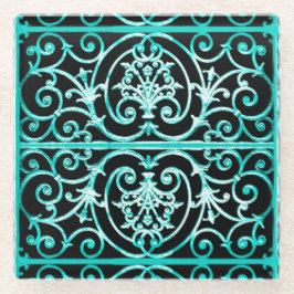 Posavasos De Vidrio Resaltar hierro