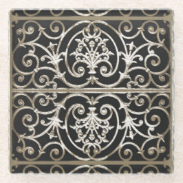 Posavasos De Vidrio Resaltar hierro