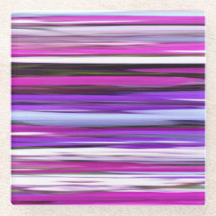 Posavasos De Vidrio Resumen #2: Desenfoque morado