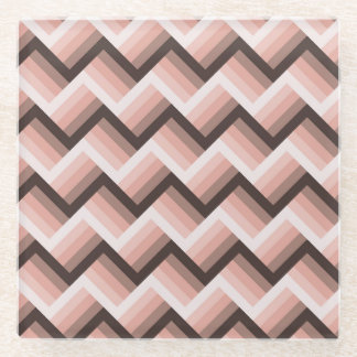 Posavasos De Vidrio Resumen de banda 3D moderna sin problemas