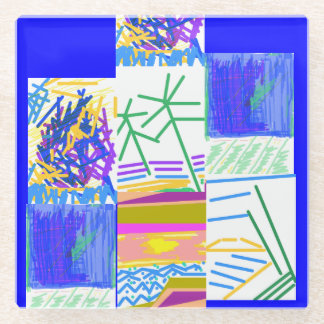 Posavasos De Vidrio Resumen festivo