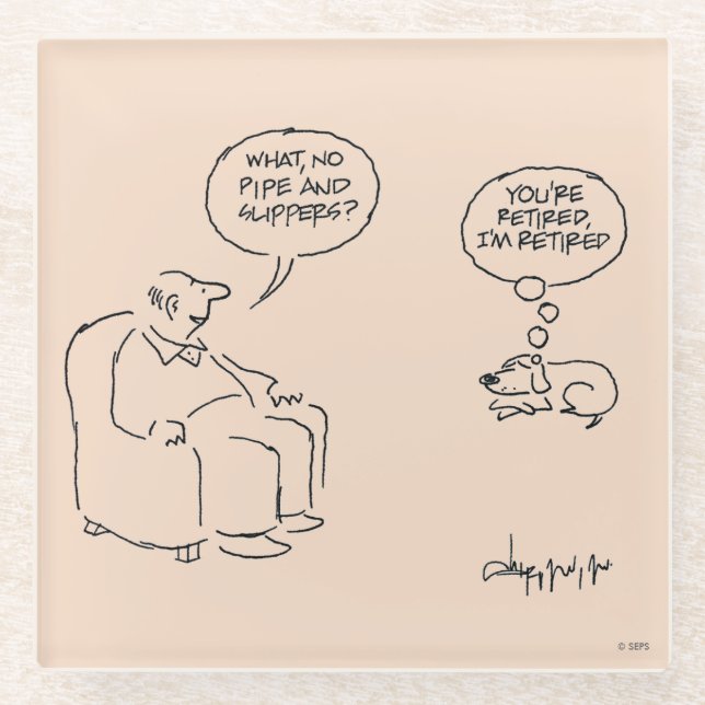 Posavasos De Vidrio Retirado (Anverso)