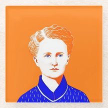 Retrato de Marie Curie - Ilustracion de diseño