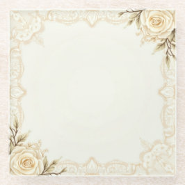 Posavasos De Vidrio romantic