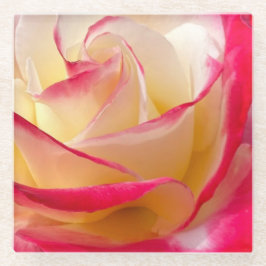 Posavasos De Vidrio Rosa