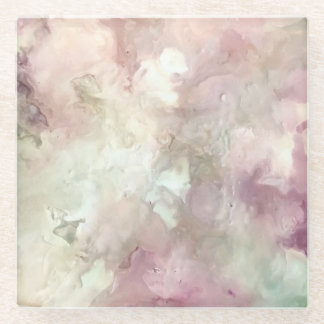 Posavasos De Vidrio Rubor o Rosa"