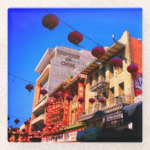 Posavasos De Vidrio San Francisco Chinatown #4 montaña de vidrio