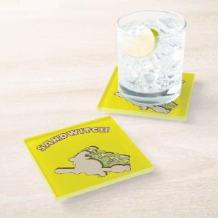 Posavasos De Vidrio Sandwitch