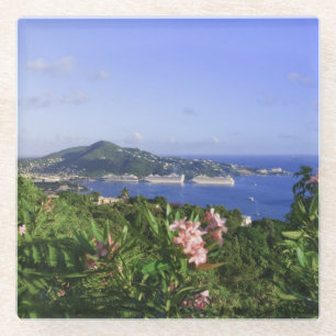 Posavasos De Vidrio Santo Tomás, Islas Vírgenes de los Estados Unidos.