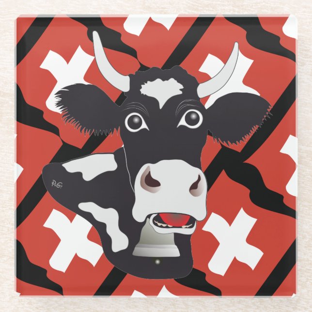 Posavasos De Vidrio Schweiz Suisse Svizzera Svizra Switzerland  (Anverso)