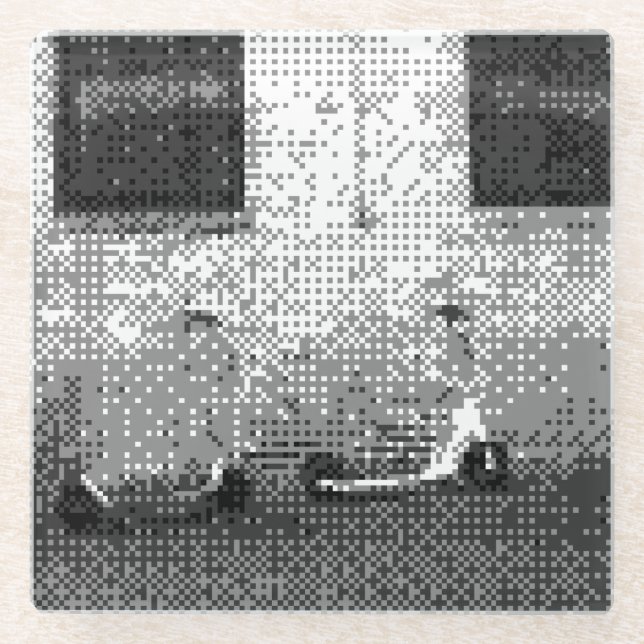 Posavasos De Vidrio scooters eléctricos (Anverso)