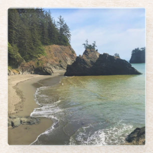 Posavasos De Vidrio Secret Beach, Samuel H. Boardman, Oregon