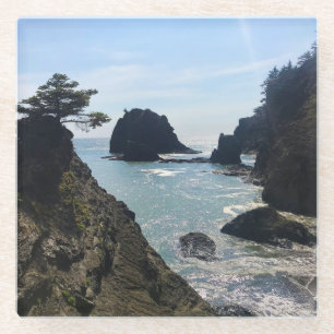 Posavasos De Vidrio Secret Beach, Samuel H. Boardman, Oregon