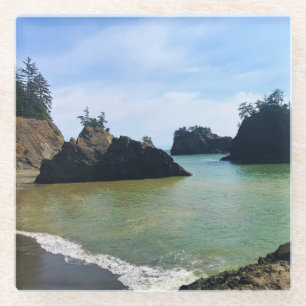 Posavasos De Vidrio Secret Beach, Samuel H. Boardman, Oregon