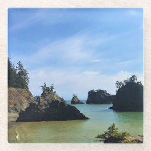 Posavasos De Vidrio Secret Beach, Samuel H. Boardman, Oregon