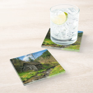 Posavasos De Vidrio Selva negra Grist Mill Alemania