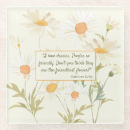 Posavasos De Vidrio Semana Santa - Daisies amistosos