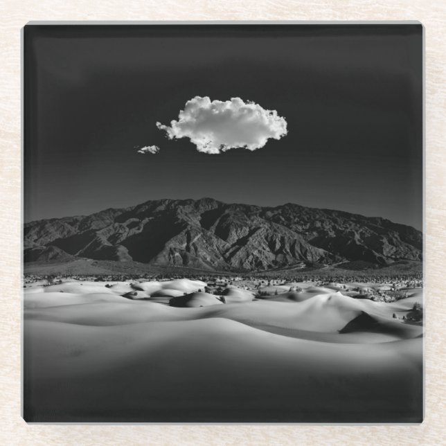 Posavasos De Vidrio Serenata del claro de luna (Anverso)