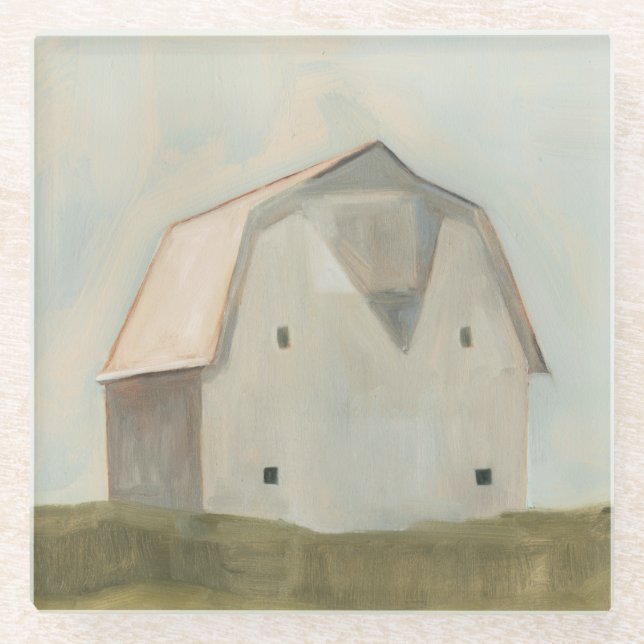 Posavasos De Vidrio Serene Barn (Anverso)