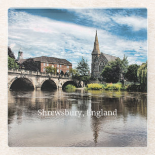 Posavasos De Vidrio Shrewsbury, Inglaterra