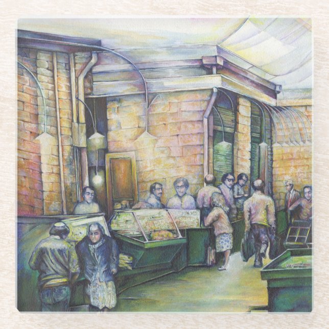 Posavasos De Vidrio Si El Arte Niega La Forma, Entonces Grace La Propo (Anverso)