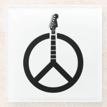 Signo de paz de guitarra