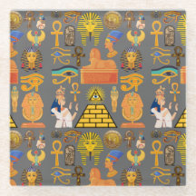 Símbolo de patrón jeroglífico egipcio antiguo