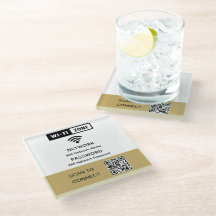 Simple Elegante Wifi QR Código contraseña de red