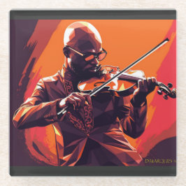 POSAVASOS DE VIDRIO SINFONIA DE FUNK #1