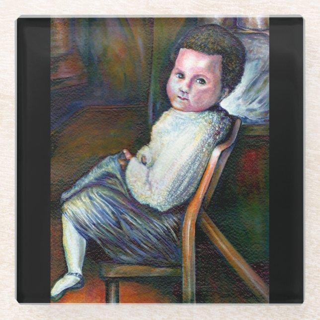 Posavasos De Vidrio Síntesis (Anverso)