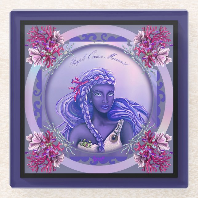 Posavasos De Vidrio Sir (Anverso)