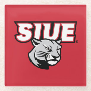 Posavasos De Vidrio SIUE Cougars