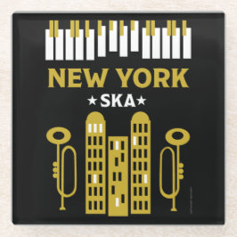 Posavasos De Vidrio Ska Jazz