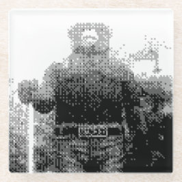 Posavasos De Vidrio Smokey Bear