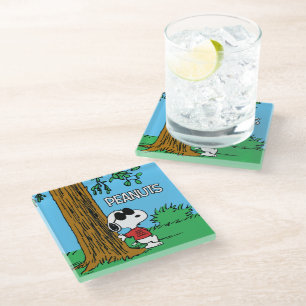 Posavasos De Vidrio Snoopy "Joe Guay"