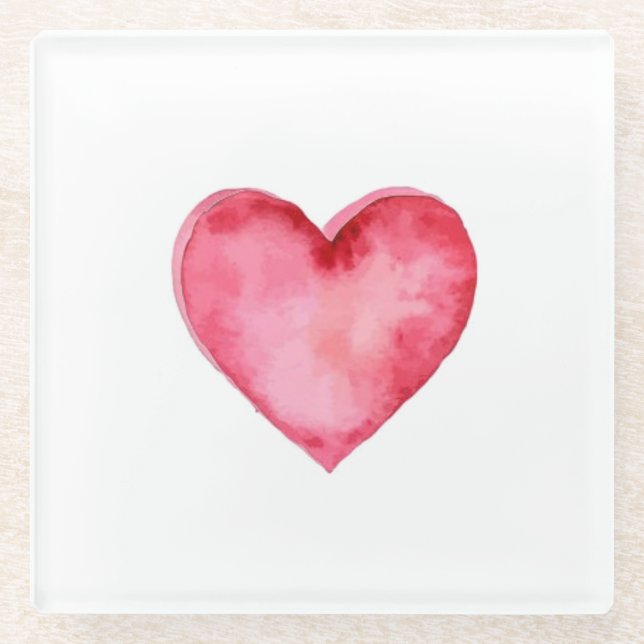 Posavasos de vidrio - Sombras (Anverso)