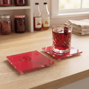 Posavasos De Vidrio Soporte de vidrio para piruleta