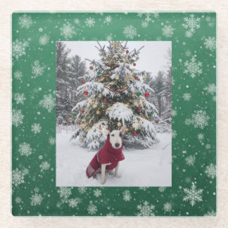 Posavasos De Vidrio Spike "Let it snow"